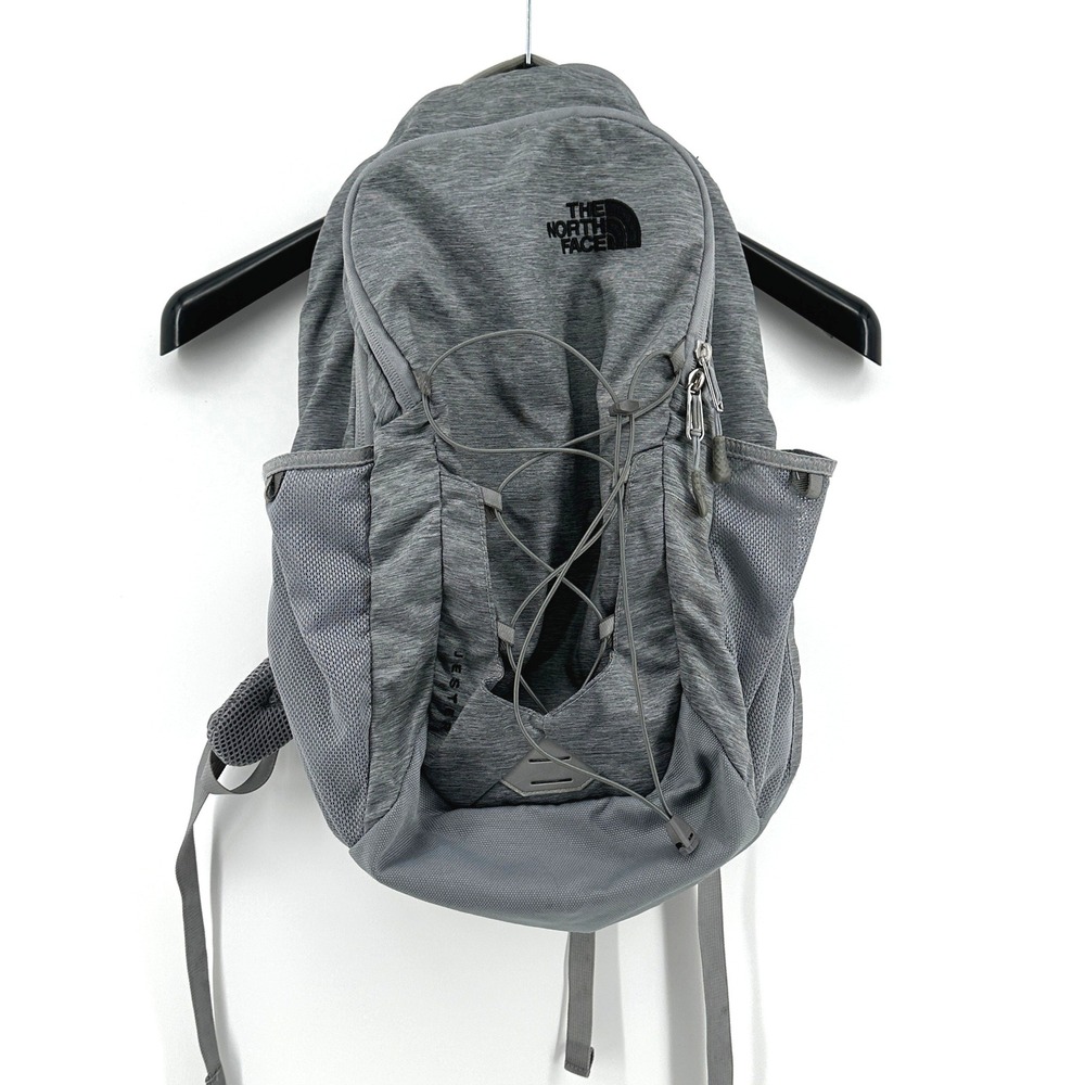The North Face Jester Backpack Unisex OS Gray Heathered FlexVent Modern